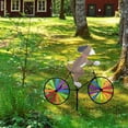 thumbnail image 3 of Bearachild Plastic Windmill Pinwheel Wind Spinner Kids Toy Decor Party Garden Lawn Kits de decoración para fiestas perro cafe, 3 of 6