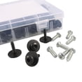 thumbnail image 2 of Riwesomey 120 unids/set guardabarros Universal para coche 12 tipos de pernos, 2 of 6