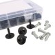 thumbnail image 4 of Speravity 120 unids/set guardabarros Universal para coche, 12 tipos de pernos, surtido de tornillos para guardabarros, sujetadores automotrices, Vehículos, repuestos y accesorios Mis, 4 of 6
