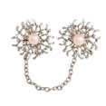 thumbnail image 1 of Suéter broche girasol collar clip chal clip de seguridad de seguridad broches decorativos para mujeres niñas vestido de moda ropa de boda Inevent EL005970-00, 1 of 7