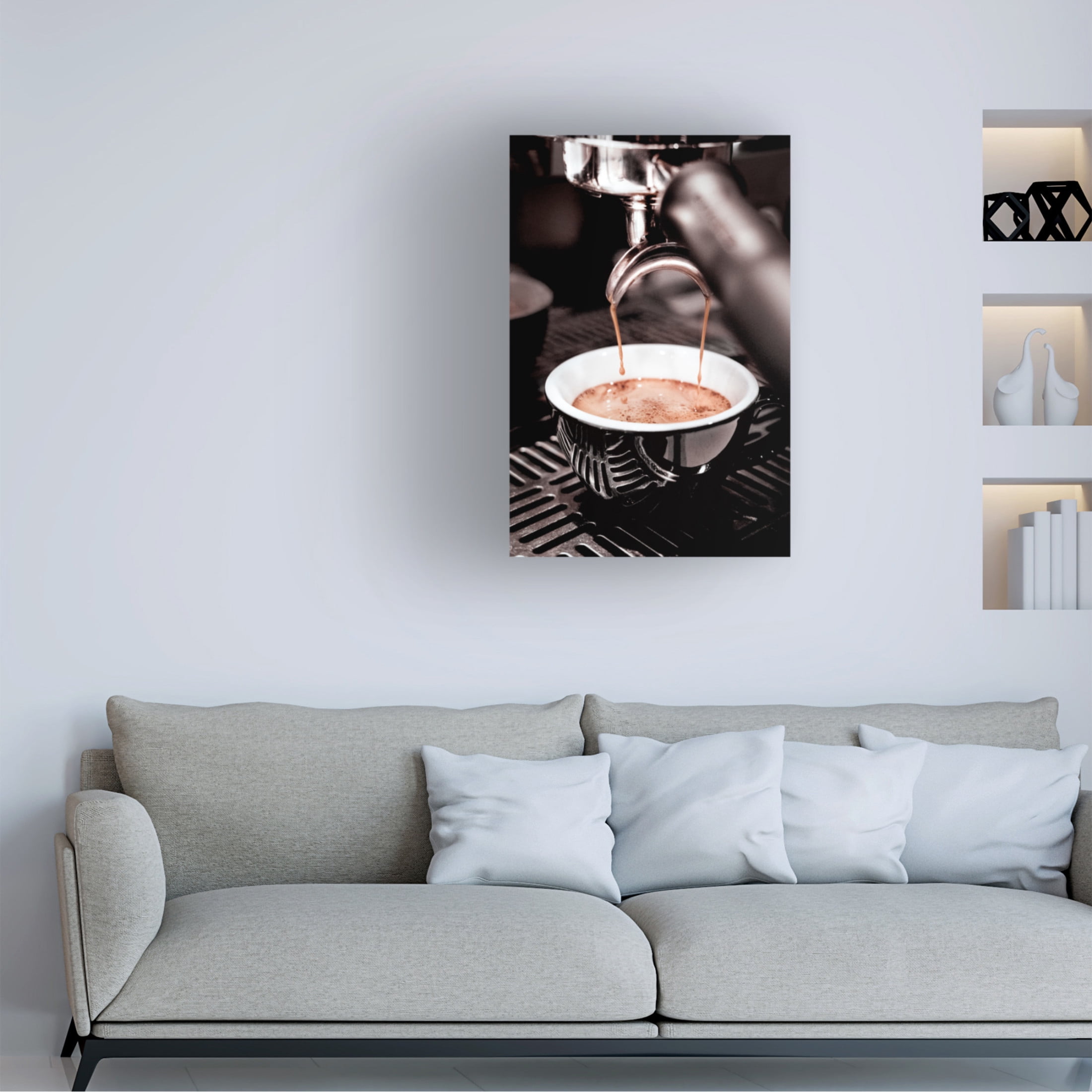 Pictufy Studio III 'Coffee 5' Canvas Art - 22 x 32 Inches