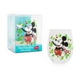 thumbnail image 2 of Disney Mickey Mouse Christmas Wreath Stemless Wine Glass | Holds 20 Ounces, 2 of 7