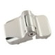 thumbnail image 1 of Bisagra para baño público, bisagra para puerta divisoria de baño, resistente, fácil de instalar, bisagras de resorte, accesorios para mamparas de baño 102 x 60 mm, 1 of 9