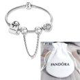 thumbnail image 1 of Pandora Pulsera Clásica De Plata s925 Con Cadena Gao Jiahui unisex, 1 of 2