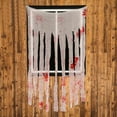 thumbnail image 5 of 2024 Halloween Decorations,Halloween Door Curtain Decorations,Bloody Doorway Curtain,Bloody Handprint Doorway Curtain,Scary Creepy Curtain Cloth for Halloween Party Haunted House Decoration, 5 of 6