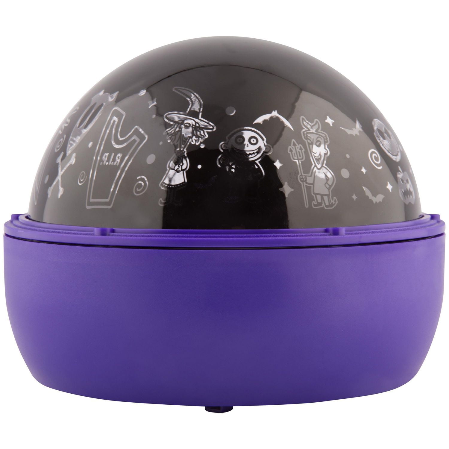 Halloween Lightshow Projection Tabletop ShadowLights Nightmare Before Christmas Disney (Purple)