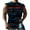 Blue, variant on Jgppe Summer Tank Top for Men Stripe Printed Plus Size Sleeveless Stretchy Casual Workout Shirt Tops