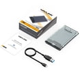 thumbnail image 4 of WAVLINK USB 3.0 to SATA External Hard Drive Enclosure for 2.5 inch 5mm/7mm/9.5mm SATA I/II/III HDD/SSD Support UASP Function, Max 4TB Tool-Free Design, 4 of 8