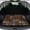 Boho Tribal Patchwork, variant on COEQINE Universal Car Trunk Mat All Weather Cargo Liner Floor Mat with Non-Slip Backing Scratch-proof Pet Cargo Mat Suitable for Most Car Models, Rustic Moose Bear Tribal Red