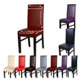 thumbnail image 4 of Transemion Easy To Assemble Chair Covers Instantly Transform Dining Area Fashionable Lace black, 4 of 6
