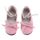 thumbnail image 5 of Encantadoras sandalias con tiras en el tobillo de PU para muñecas BJD 1/3 Rosado, 5 of 9
