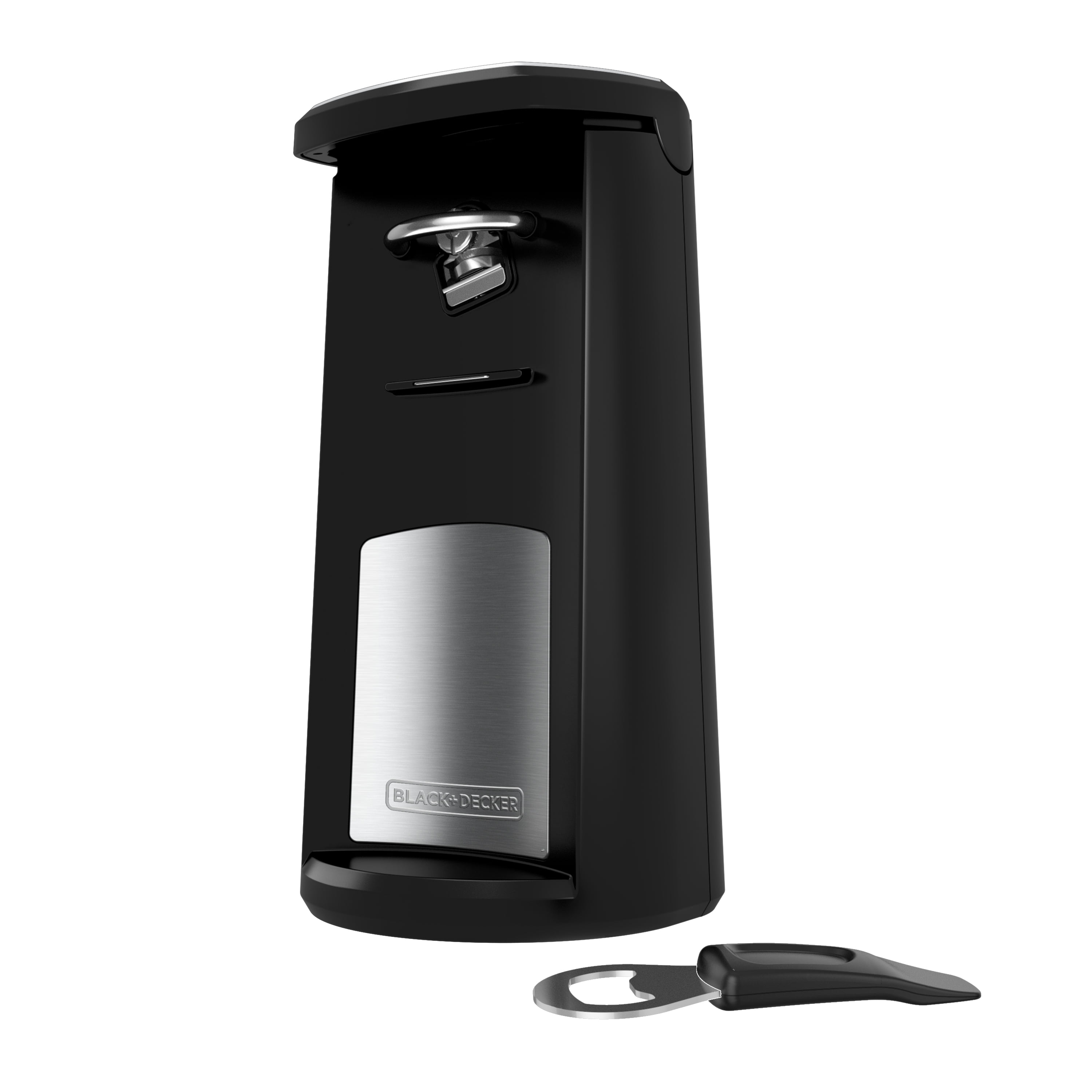 BLACK+DECKER Black and Decker Extra Tall Electric Can Opener in White with  Knife Sharpener at