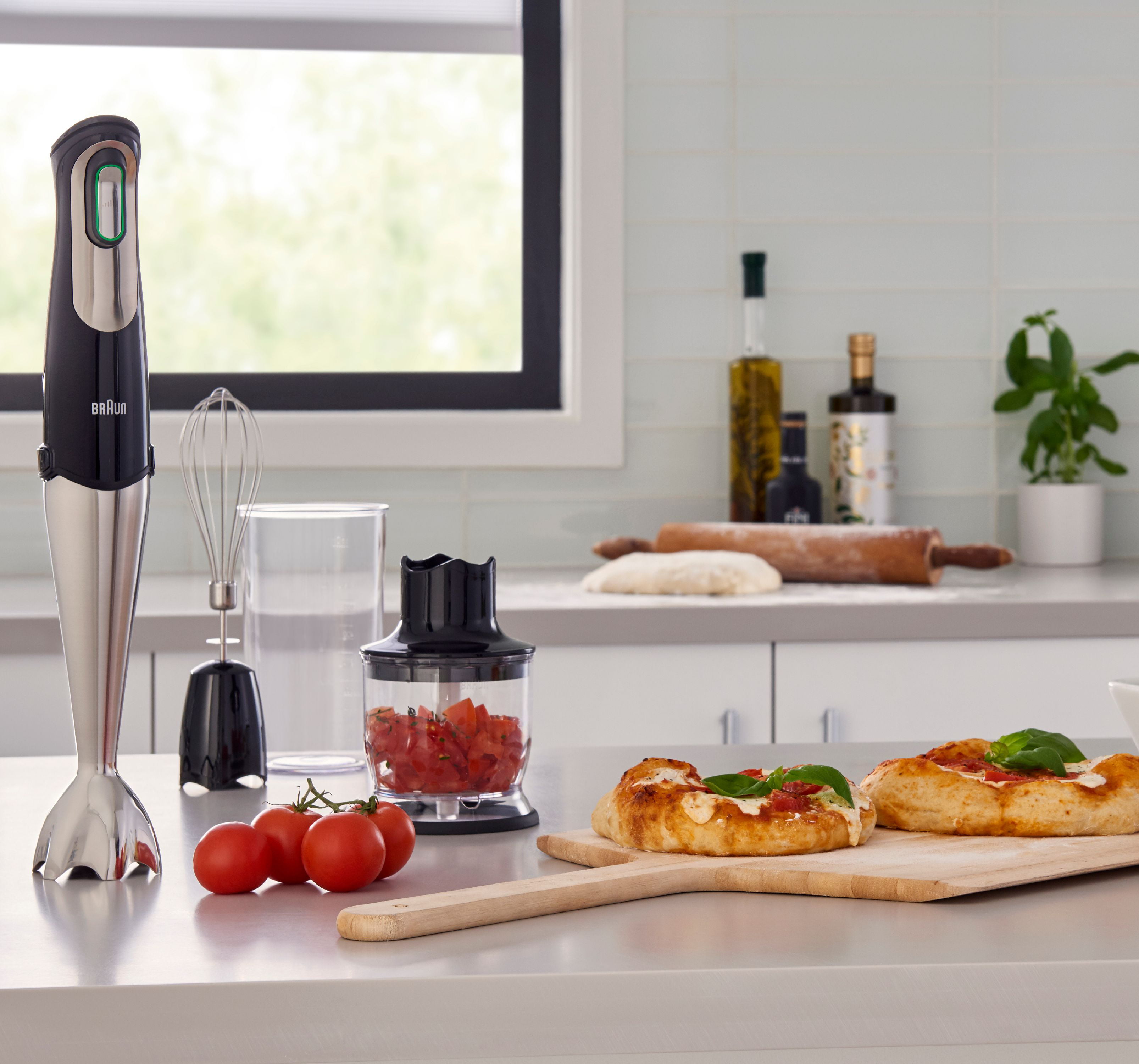 Braun MultiQuick 7 Smart-Speed Hand Blender with 500 Watts of Power with  Chopper and Whisk 