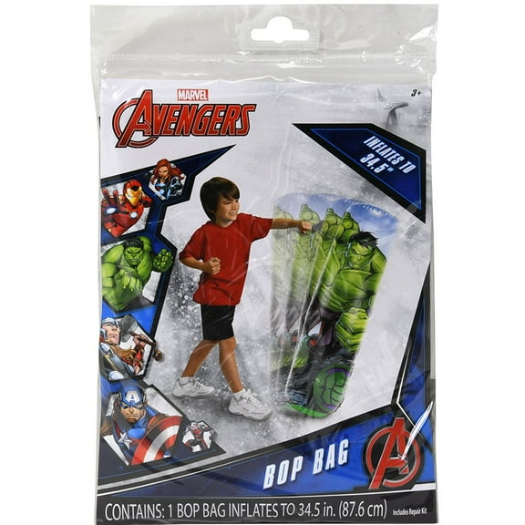 Marvel Hulk 34.5" Bop Bag , Boys, Good for Kid