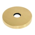 thumbnail image 2 of Corla 4" Modern Oversized Shower Arm Flange | Universal Replacement Escutcheon Cover Plate (Champagne Gold), 2 of 7