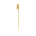 thumbnail image 2 of Natural Bamboo Paddle Skewer - Medium Label - 4" - 1000 count box, 2 of 3