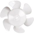thumbnail image 1 of Plastic Fan Blade Replacement, 6 Inch 8 Inch 10 Inch 12 Inch White Bathroom Fan Blade Replacement for Fan Blades Home(6 inches), 1 of 3