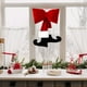 thumbnail image 1 of Adornos navideños, adornos navideños, regalos navideños, adornos navideños largos de terciopelo para árbol de Navidad, adornos navideños para colgar en la ventana, lazo de poliéster., 1 of 6