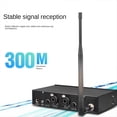 thumbnail image 4 of de Monitoreo Interno Inalámbrico UHF -102 con Bluetooth 5.0 para Presentaciones en Escenario, Grabación con Enchufe Estadounidense, 4 of 5