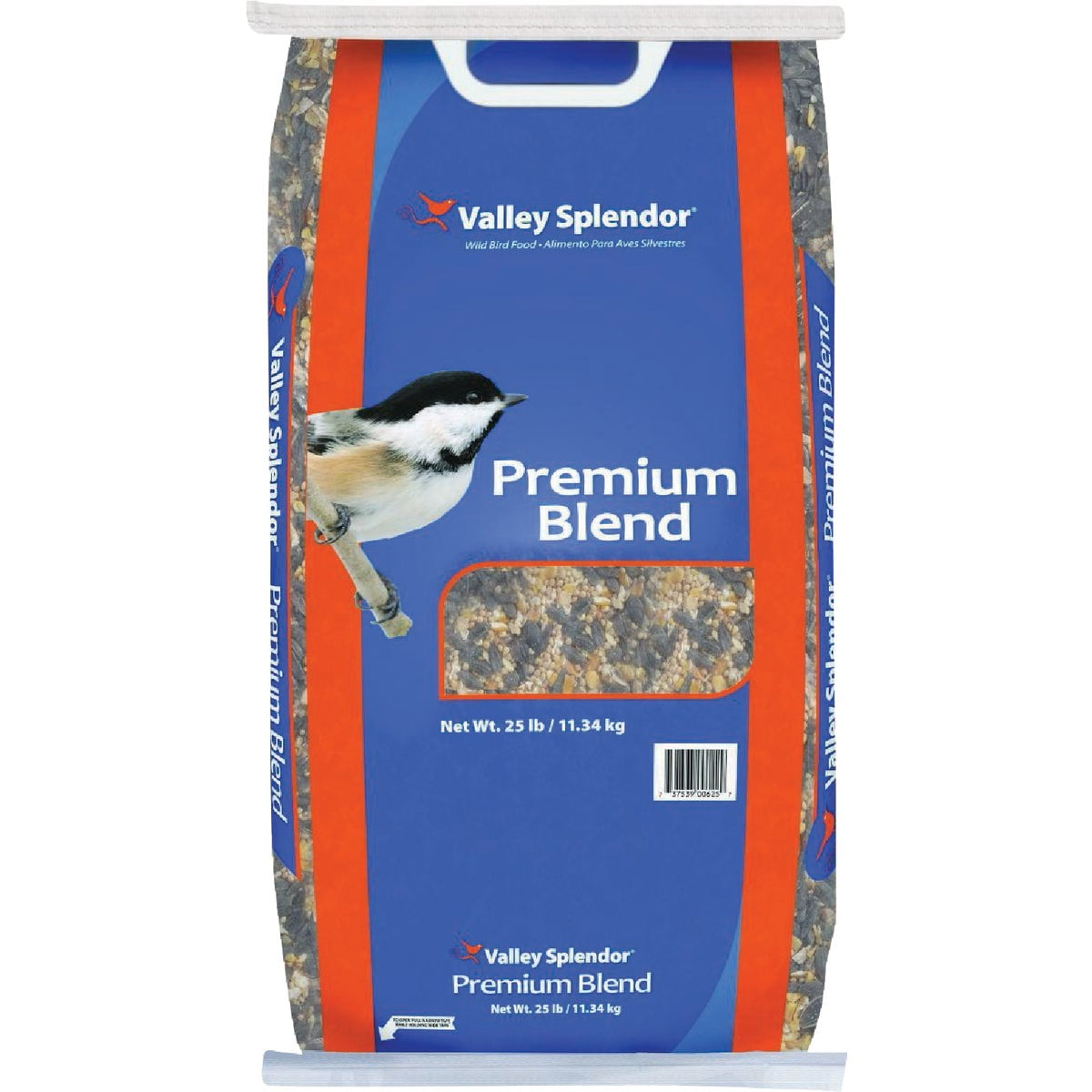 Valley Splendor Premium Blend Bird Seed, 25 lbs — Residential Use, Standard Application