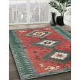 thumbnail image 3 of Ahgly Company Machine Washable Indoor Rectangle Contemporary Sage Green Area Rugs, 3' x 5', 3 of 7
