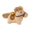 thumbnail image 1 of Muñeco de peluche con forma de caballo, llavero, llavero, llavero, animal de peluche Marrón, 1 of 7