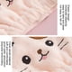 thumbnail image 4 of Toallas de vellón coral suave, diseño de dibujos animados súper absorbentes, 2 paquetes de toallas con capucha de animales ajustables para niñas y mujeres, secado rápido, tamaño ideal para usos, 4 of 5