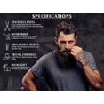 thumbnail image 3 of Professional Beard Mustache Scissors 5 Inch with 1 Beard Comb, 1 Mustache Comb and Carrying Pouch - Prefect Beard Trimming Scissors for All Facial Hair Scissors – Grooming Scissors, 3 of 7