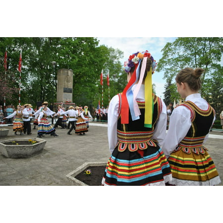LAMINATED POSTER Traditional Dance Wisznice Costume Poland National Poster Print 24 x 36
