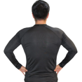 thumbnail image 4 of Playera Deportiva Licra Bloosom  (spandex) Negro Mediana, 4 of 4