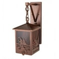 thumbnail image 6 of Meyda 199539 8 in. Fly Fisherman Personalized Hanging Wall Sconce - Copper Vein, 6 of 6