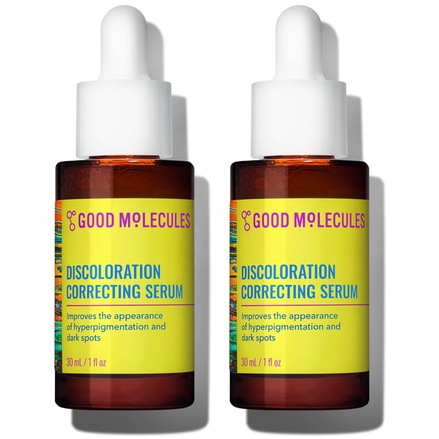 Serum Good Molecules, corrector de decoloración, 30 ml (paquete de 2)