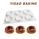 thumbnail image 4 of Kearding Molde de pastel de Mousse de 6 rejillas molde de pudín de Chocolate postre Sugarcraft decoración moldes para hornear artesanía Herramientas y accesorios para hornear, 4 of 6