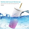 thumbnail image 1 of Copa de vacío Taza de agua para coche de 750ml regalos de Navidad pajilla para vehículo hervidor de agua gradiente para hacer ejercicio al aire libre Barbie Nuevos Originales, 1 of 8