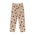 thumbnail image 4 of Xecao Valentine'S Day Rose Men's Straight Lounge Pajama Pants: The Ultimate in Comfortable Sleepwear, 4 of 9