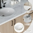 thumbnail image 7 of Ariel K61CWOVOWHT Kelly 60" Free Standing Single Basin Vanity Set - White, 7 of 7
