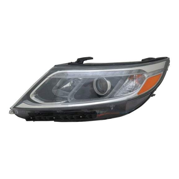 KAI New CAPA Certified Standard Replacement Driver Side Headlight Assembly, Fits 2014-2015 Kia Sorento