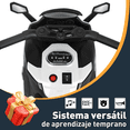 thumbnail image 5 of Mini Moto Eléctrica Infantil Recargable Honey Whale BDQ-6288 Blanco, 5 of 5