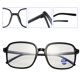 thumbnail image 4 of Gafas ópticas unisex Gafas anti-luz azul Monturas cuadradas ultraligeras, 4 of 8