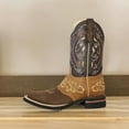 thumbnail image 3 of Men's Bovino Nobuck Leather Classic Western Cowboy Boots 'El Se&ntilde;or de los Cielos' 124080, 3 of 6
