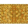 thumbnail image 1 of Ahgly Company Indoor Rectangle Persian Yellow Traditional Area Rugs, 5' x 7', 1 of 4