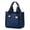Blue, variant on Canvas Tote Bag for Women Foldable Tote Bag with Zipper Travel Large Shoulder Bag Handbag for Work Large Capacity Portable Messenger Bag Blue