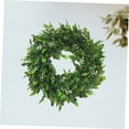 thumbnail image 3 of OUNONA Holiday Door Wreath Green Gar for Front Door and Living Room Christmas Decor, 3 of 8