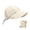 White, variant on Gyujnb Women's Sun Hat with Wide Brim and Adjustable Beach Fisherman Cap for Summer Outdoor Sunshade