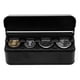 thumbnail image 3 of Caja de plástico para monedas de a bordo, dispensador de monedas de euro, monedero, billetera, caja de almacenamiento (negra), 3 of 5