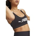 thumbnail image 3 of Top Puma Mid Impact Fit para Mujer 522192-01 negro L, 3 of 4