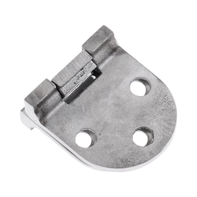 Speravity Bisagras plegables a tope, resistentes, ovaladas, 6 agujeros, Conector de puerta de Control, accesorios para yates, componentes de Bombillas para automóviles