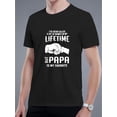 thumbnail image 1 of Father's Day Daddy And Son Fist Graphic Print Men's Creative Top, Casual Short Sleeve Crew Neck T-shirt, Men's Clothing For Summer Outdoor, 1 of 8