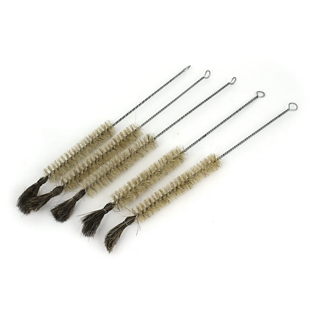 120mm x 20mm Twist Handle Bristle Test Tube Tubing Cleaning Bottle