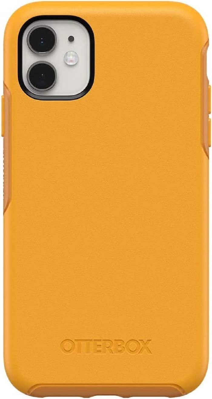 OtterBox Symmetry Series Case for iPhone 11 Only - Non-Retail Packaging - Aspen Gleam Citrus/Sunflower